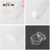 Empty plastic portable clear tube squeeze makeup cream lotion travel dispensing bottle