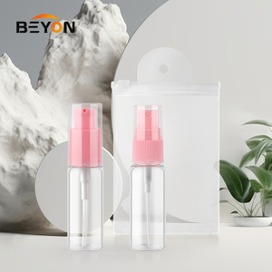 PET lotion spray travel cosmetic bottle set kit for personal care