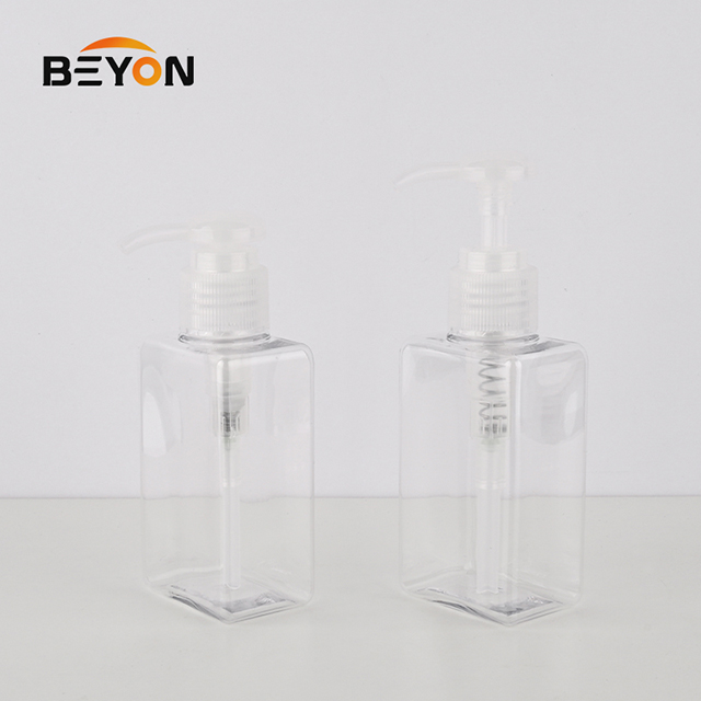 Clear Plastic Personal Care Travel Bottle Jar Set Kit liquid soap With PVC Bag