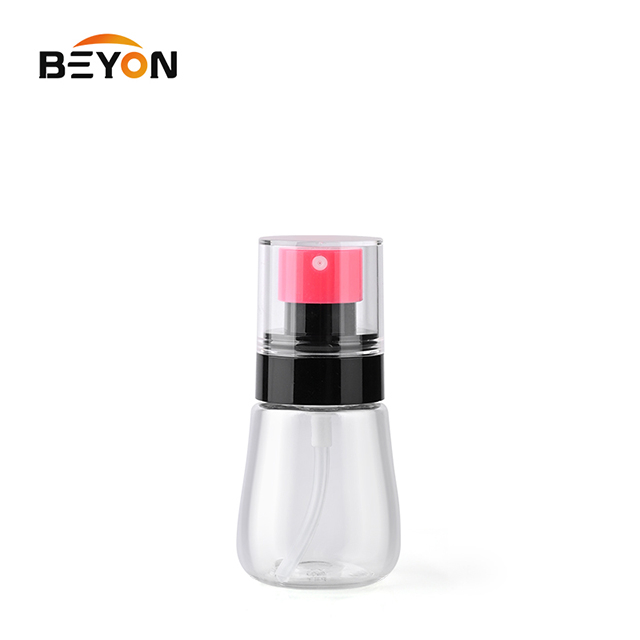 Wholesale Chinese manufacturer Customization Cosmetics Small Mist Frost 50Ml 80ML 100 ML Plastic Bottles With Spray