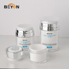 Plastic Vacuum Cream Jars Airless Press Pump Bottle 15g 30g 50g 100g Cosmetic Packaging Container for Skincare Face Cream Lotion
