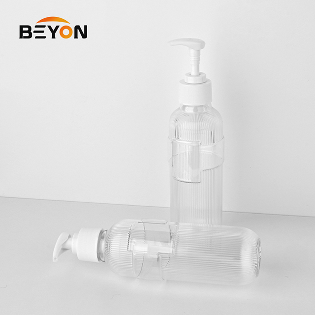 260ml Large Capacity Shampoo Pump Bottles Plastic PET Custom Cosmetics Packaging Containers with Competitive Price