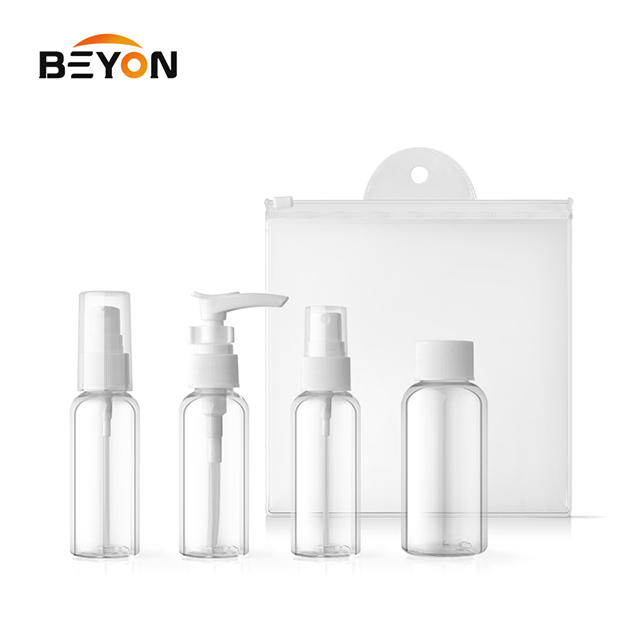 Skin Care Travel Bottle Set PET PP 80ml Small Travel Bottles Set For Toiletries 
