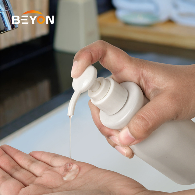 luxury shower gel pump plastic lotion bottle packaging shampoo and conditioner bottles for hair 180 250 720 ml 