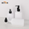 Custom 100ml 150ml 250ml 260ml PET bottle with Lid and Pump Screen Printed for Perfume Lotion Cream Spray Bottle