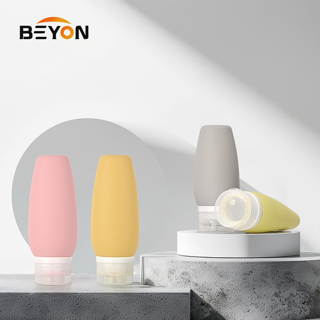 Silica Gel Silica Gel Squeezing Empty Bottle Cosmetic Skin Care Lotion Cream Silicone Bottle ﻿