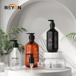 High-End 200ml 265ml 300ml 510mlPET Plastic Pump Bottle for Hotel Shampoo 500ml Bottle for Lotion Milk Shower Gel