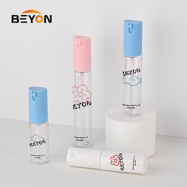 High Quality 20ml 30ml 40ml Flat Shoulder Empty Plastic Pump Spray Bottles Dispenser Empty Plastic Refillable Spray Containers