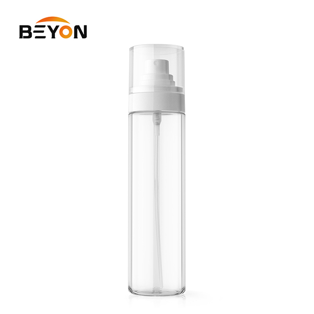 High Quality 120ml PETG Plastic Bottles with Spray Pump Cap Lotion Packaging