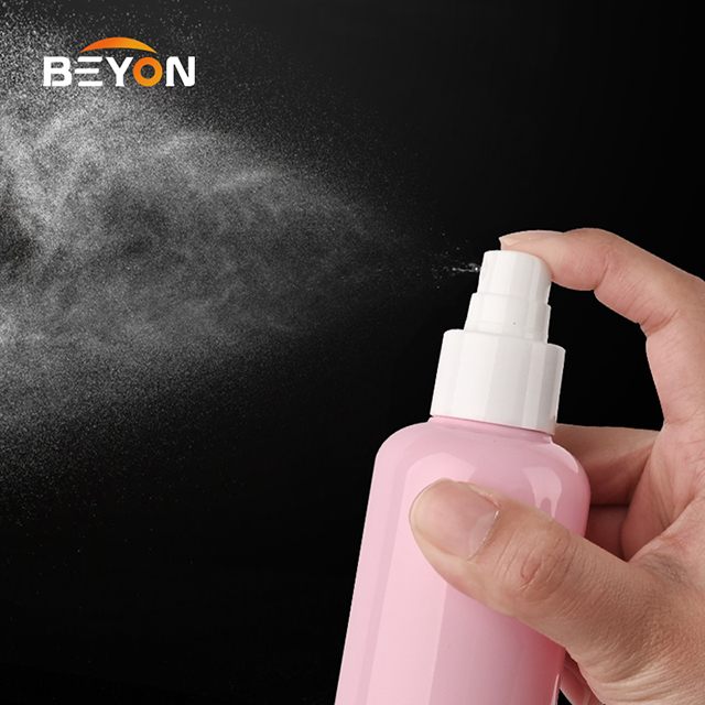 65Ml 100Ml 120Ml Cylinder Eco Friendly Thick Wall Small Mouth Fine Mist Spray Bottle for Hand Sanitizing With Logo