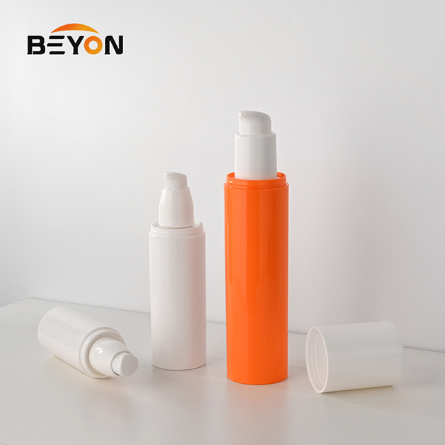 30ml 60ml 100ml PP Airless Pump Spray Bottle Empty Cosmetic Skin Care Packaging Plastic Seal Screen Printing Capacity