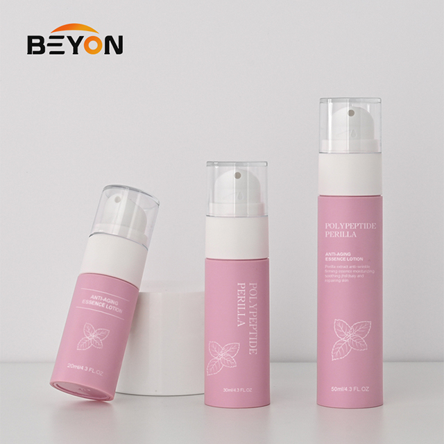 20ml 30ml 50ml High Quality Plastic Cosmetic Packaging Lotion Airless Pump Bottle With Pump