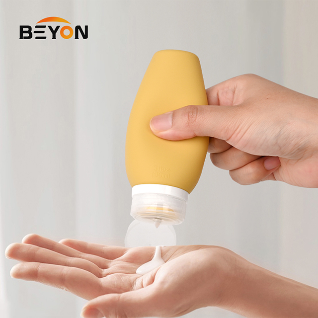 Silica Gel Silica Gel Squeezing Empty Bottle Cosmetic Skin Care Lotion Cream Silicone Bottle ﻿