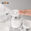 Plastic Vacuum Cream Jars Airless Press Pump Bottle 15g 30g 50g 100g Cosmetic Packaging Container for Skincare Face Cream Lotion