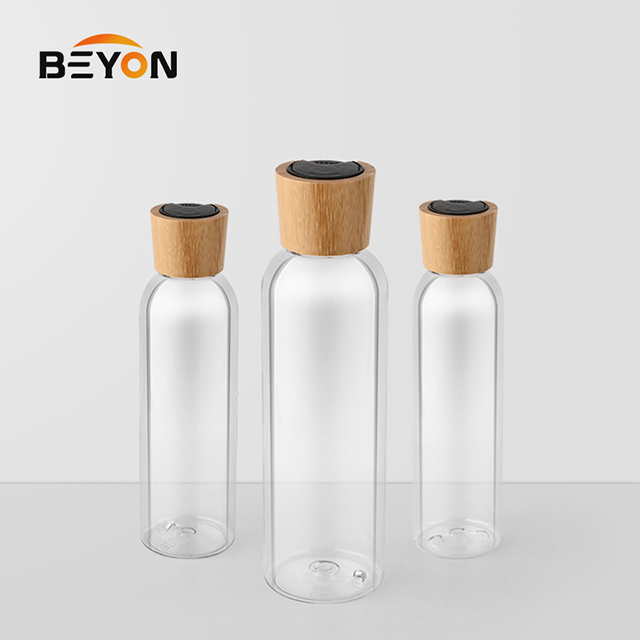lotion plastic empty bottle 140ml 180ml 200ml 210ml luxury cosmetic packaging set empty skincare bottle