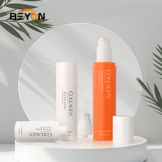 30ml 60ml 100ml PP Airless Pump Spray Bottle Empty Cosmetic Skin Care Packaging Plastic Seal Screen Printing Capacity
