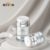 Plastic Vacuum Cream Jars Airless Press Pump Bottle 15g 30g 50g 100g Cosmetic Packaging Container for Skincare Face Cream Lotion