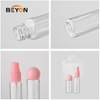 Customized 2pcs Plastic Empty Bottle Set Toiletry Containers Kit Refillable Portable Travel Bottle Set for Cosmetic
