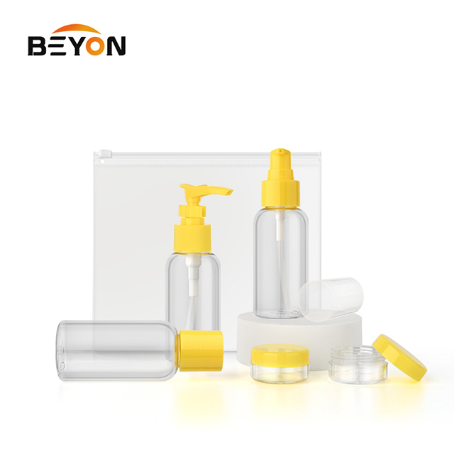 Gift Empty Portable Travel Bottle Kit Plastic Travel Bottle and Travel Cans Cosmetics 50Ml Pet Lotion Shampoo Container