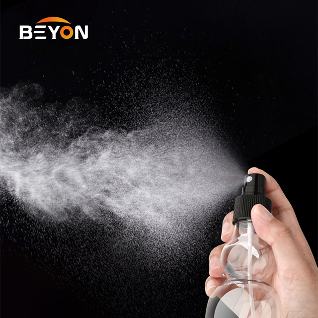 Manufacturer Customized 100ml PET Transparent Special-Shape Plastic Bottle with Pump Seal Irregular Bottle Body 