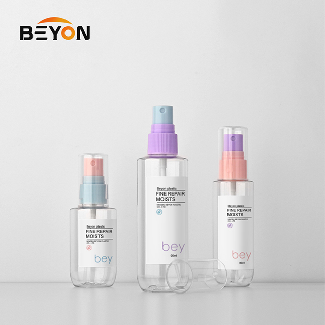 Empty Refillable 68ml 100ml PET Plastic Hand Wash Bottle Body Shampoo Lotion Bottle Pump Bottle