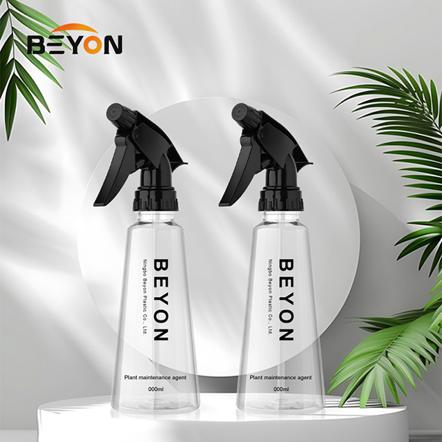 240ml PET Plastic Trigger Sprayer Watering Can with Hand Pressure Pump Succulent Mister Mist Bottle