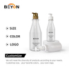 luxury shower gel pump plastic lotion bottle packaging shampoo and conditioner bottles for hair 180 250 720 ml 