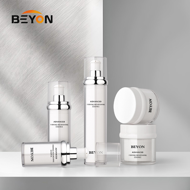 Customizable 15/30/50ml AS PP Plastic Cosmetic Packaging Lotion Serum Shampoo Airless Bottle with Airless Pump