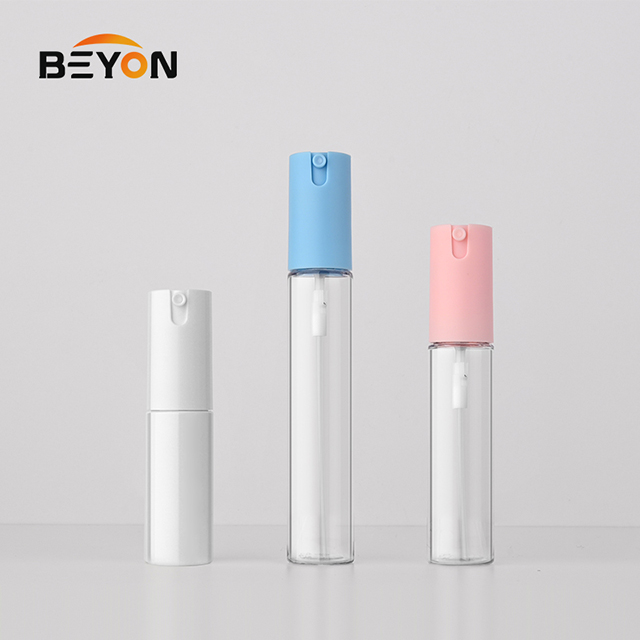 High Quality 20ml 30ml 40ml Flat Shoulder Empty Plastic Pump Spray Bottles Dispenser Empty Plastic Refillable Spray Containers