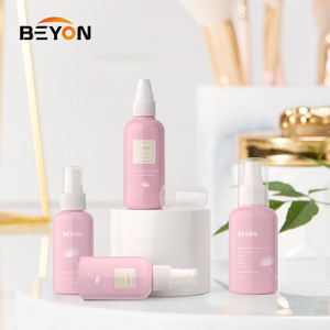 65Ml 100Ml 120Ml Cylinder Eco Friendly Thick Wall Small Mouth Fine Mist Spray Bottle for Hand Sanitizing With Logo