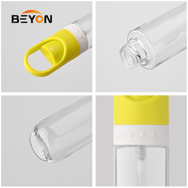 140ml clear PETＧ Spray Bottle Plastic otion Bottle for Cosmetic Packaging