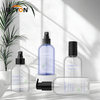 Empty Transparent PET Plastic Cylinder Bottles for Shampoo Lotion Skincare Custom Cosmetic Packaging Wholesale