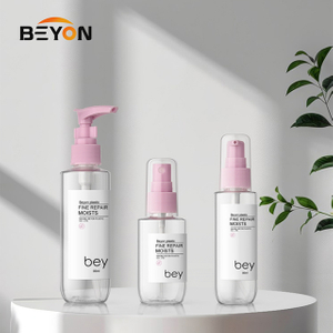 Empty Refillable 68ml 100ml PET Plastic Hand Wash Bottle Body Shampoo Lotion Bottle Pump Bottle