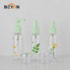 Mini travel bottle set for cosmetic packaging, plastic travel set cosmetic container, travel kit plastic bottles