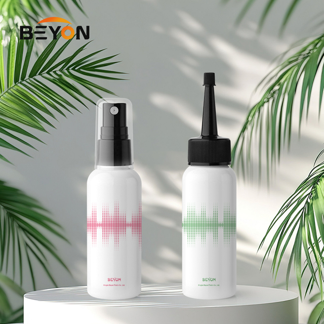 Wholesales Empty 50ml PET Cosmetics Spray Bottle Perfumes Liquid Bottle with Mist spray