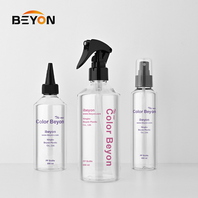 Simple Design Empty PET Pump Bottles with sloping shoulders for Lotion Oil Cleanser,160ml 220ml 330ml 500ml