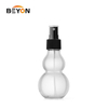 Manufacturer Customized 100ml PET Transparent Special-Shape Plastic Bottle with Pump Seal Irregular Bottle Body 