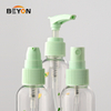 Mini travel bottle set for cosmetic packaging, plastic travel set cosmetic container, travel kit plastic bottles