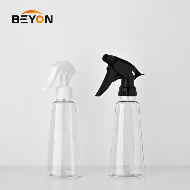 240ml PET Plastic Trigger Sprayer Watering Can with Hand Pressure Pump Succulent Mister Mist Bottle