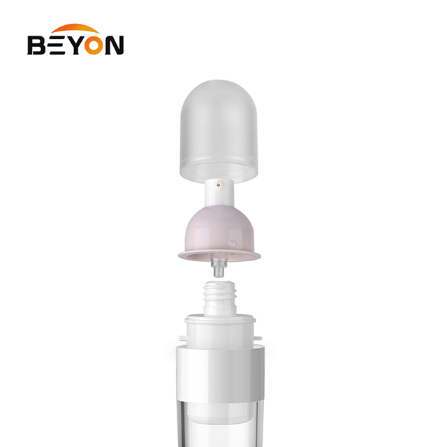 15ml 30ml 50ml Lotion Luxury White Serum Matte PP Pump Airless Jar Airless Pump Bottle