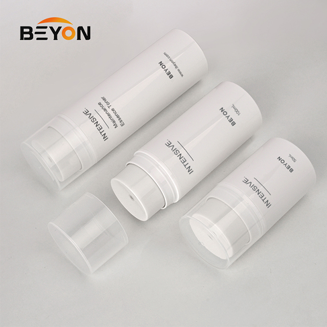 Portable Cream Makeup Remover Bottle 50ml 100ml 150ml 200ml Recycled Plastic Bottle