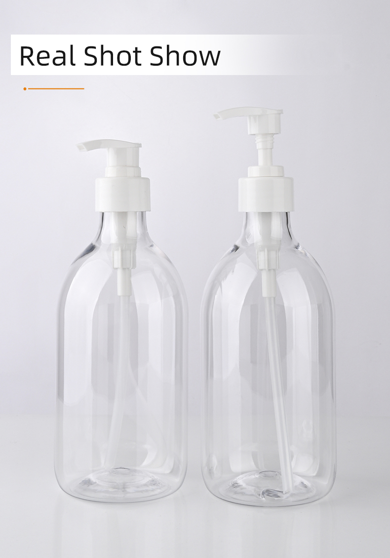 500ml lotion bottle, PET material ,cuatomiazed color , accept silk printing