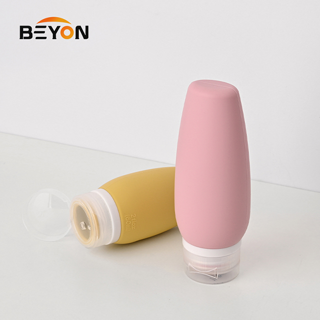 Silica Gel Silica Gel Squeezing Empty Bottle Cosmetic Skin Care Lotion Cream Silicone Bottle ﻿