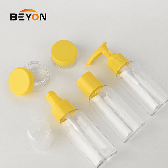 Gift Empty Portable Travel Bottle Kit Plastic Travel Bottle and Travel Cans Cosmetics 50Ml Pet Lotion Shampoo Container
