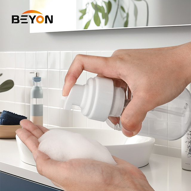 Factory Plastic Bottle Hand Sanitizer Foam Bottle 200ml Face Cleanser Foam Pump