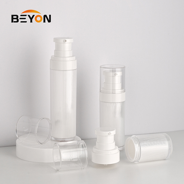 Luxury Skin Care Bottles Twist Airless Pump Bottle 15ml 30ml 50ml Acrylic Airless Pump Bottle for Cosmetic Lotion Cream