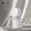 PET Plastic 120Ml 200Ml Empty Skincare Handcream Body Round Cream Jar Container for Food Cosmetics With White Lid