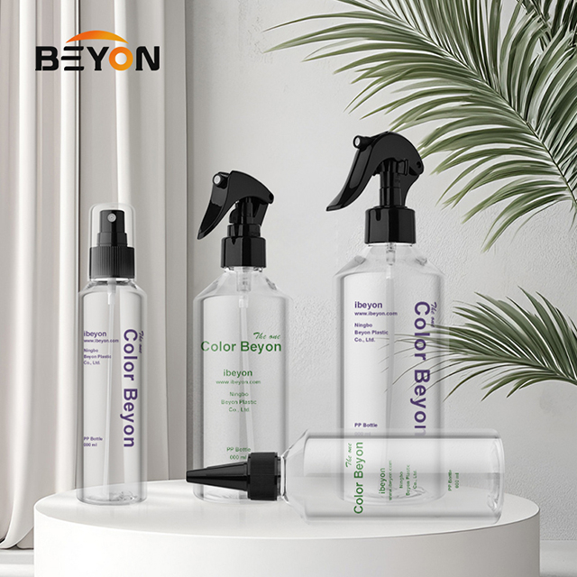 Simple Design Empty PET Pump Bottles with sloping shoulders for Lotion Oil Cleanser,160ml 220ml 330ml 500ml