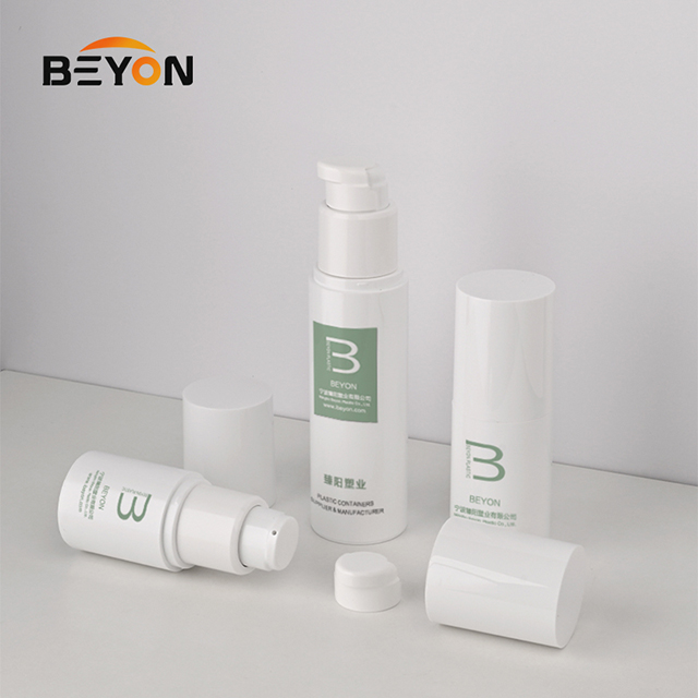 30ml 50ml 100ml Lotion Airless Bottle Set for Cosmetic Packaging Empty Custom Skin Care Bottles