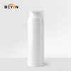 plastic airless lotion bottle 50ml 75ml 100ml 150ml custom round bottle airless pump lotion bottle 